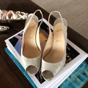 Nude louboutin heels